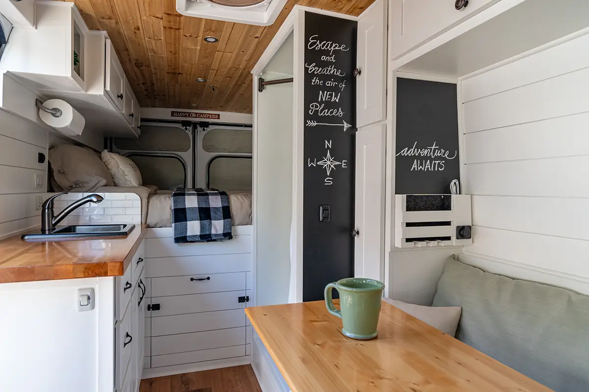 Van build after conversion