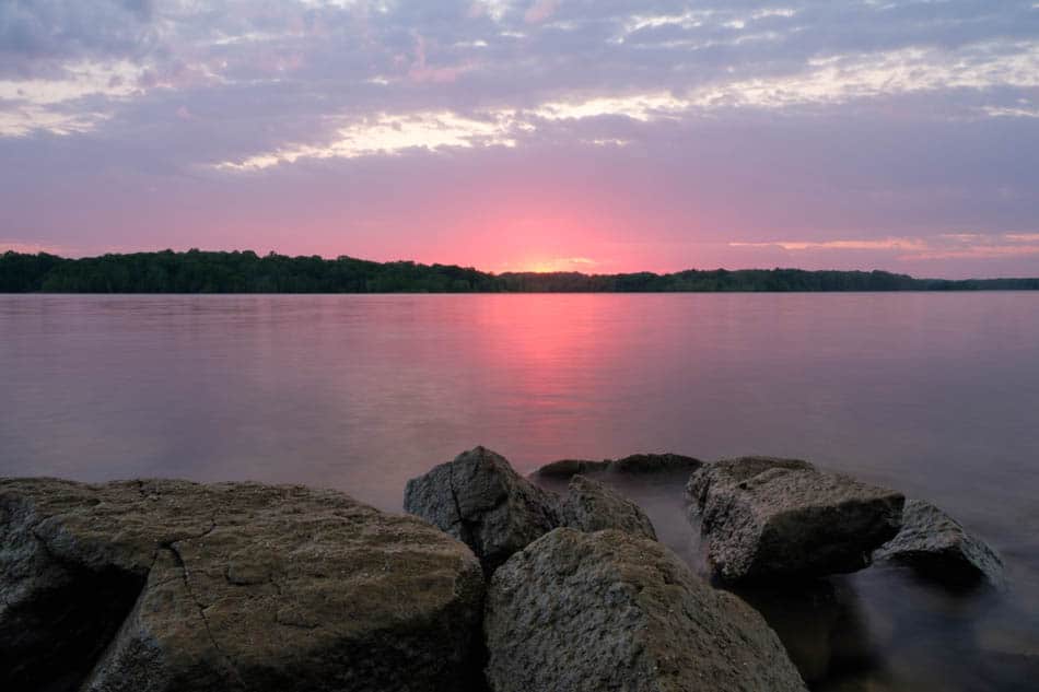 Sunset at Barren River Lake, KY