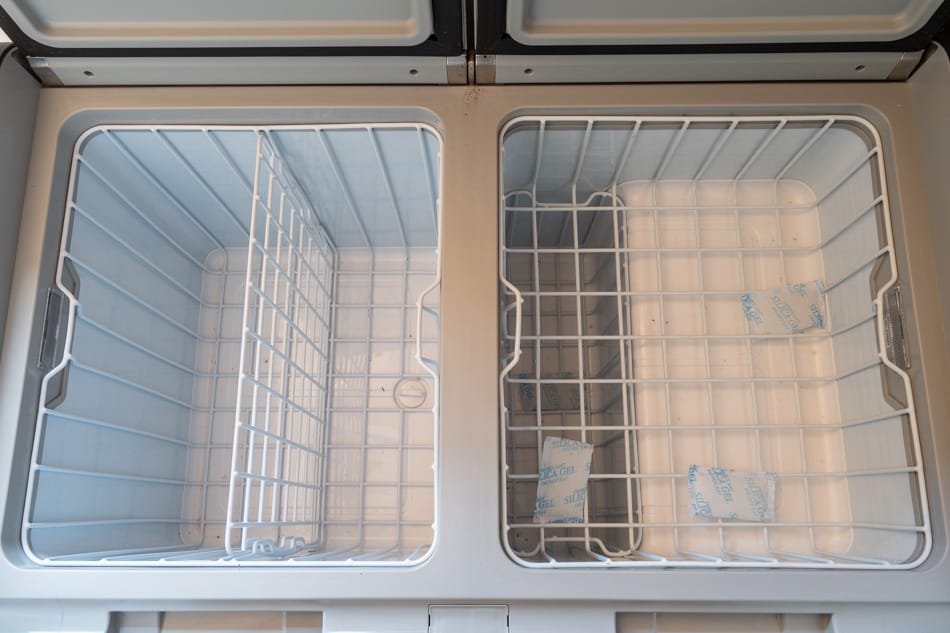 Dometic fridge interior