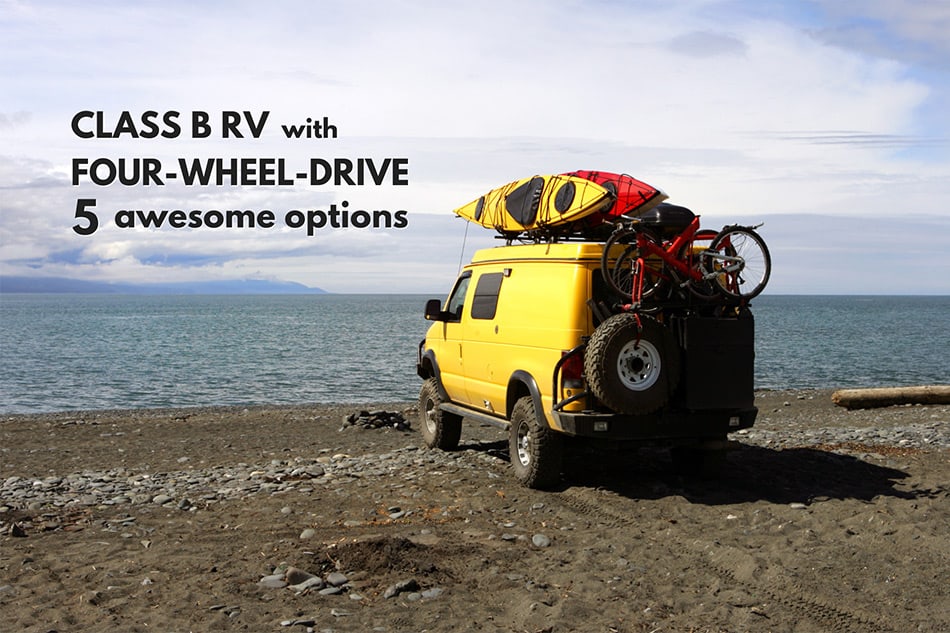 Class B RV With 4 Wheel Drive - 5 Awesome Options - Camper Van Traveler