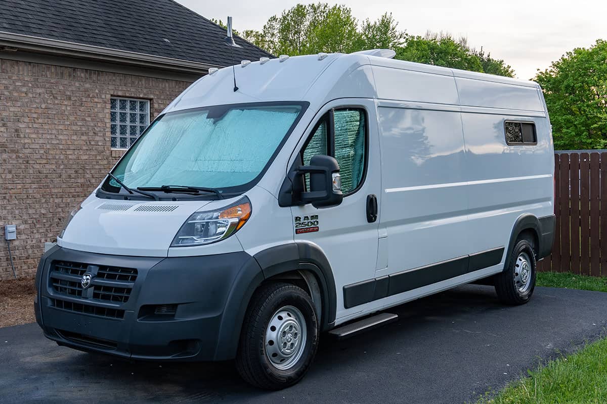 Ram Promaster driver side view